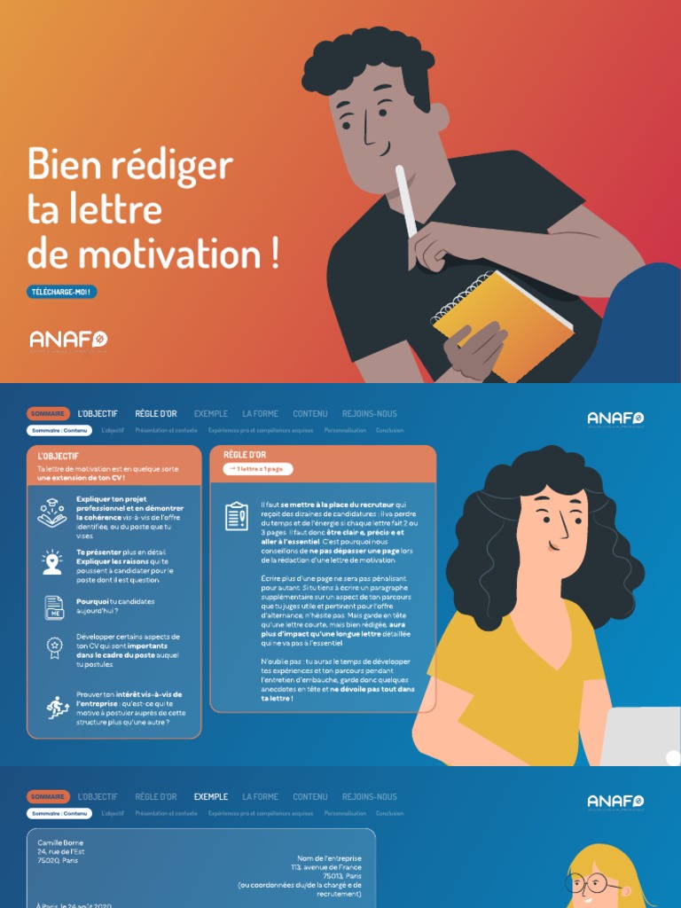 Rédiger une lettre de motivation efficace | PDF | Expérience