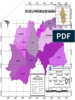 Mapa Politico de Huaraz