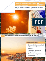 ppt20 - A Distribuição Da Radiação Solar e Da Insolação em Portugal