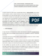 Edital Processo Seletivo Celetista 001.2022 UPA Pajucara - Maracanau - 1