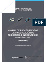 Manual de Procedimientos de Investigación de Accidentes e Incidentes de Aviación Civil