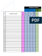 1° Concentrado de Calificaciones