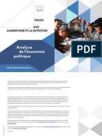 Political Economy Analysis: Fisheries and Aquaculture Analyse Politique