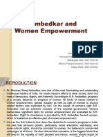 B.R. Ambedkar and Women Empowerment