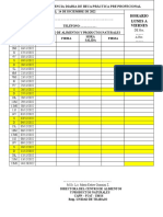 Horario Lunes A Viernes