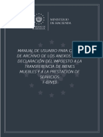 Manual para Carga de Archivos de Impuestos Ministerio de Hacienda