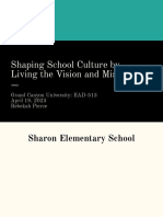 Topic 2 Pierce - Shaping School Culture
