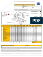 Chek List de Sierra Cortadora