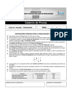 Caderno de Provas