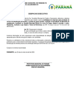 Despacho Executivo PDF