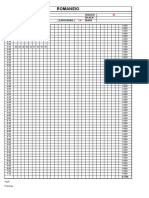 Relatório de medição de madeira com detalhes de espécie, cliente e pacote