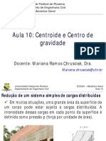 Aula 10 - Centroide e Centro de Gravidade PDF