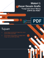 Pertemuan 2 - Fungsi Dan Unsur Warna (CMYK Dan RGB)