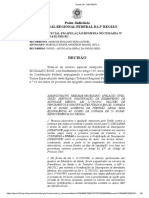 TRF2R Vice Presidência admitindo REsp dos Autores GDM PST