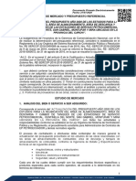 Estudio de Mercado Y Presupuesto Referencial: Documento Firmado Electrónicamente Fecha: 27/07/2020