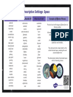 KS2 Descriptive-Setting Word Mat Space