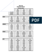 Form 2 Prep Timetable 2023 PDF