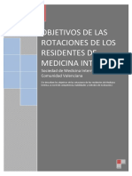 Objetivos Rotaciones Residente Medicina Interna PDF