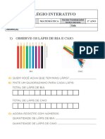 Ensino Fundamental Matemática Séries Iniciais 1o Ano