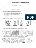 Questões para o SIMULINHO - 3º Ano