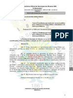 Convoca candidatos aprovados concurso público