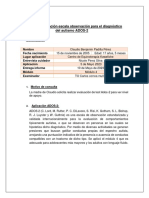 Informe Ados 2 Claudio Padilla