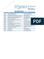 Bill of Lading Data Samples Eg