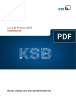 Dow Lista de Precios Distribución Data PDF