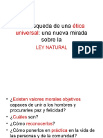 Hacia una ética universal: valores morales compartidos