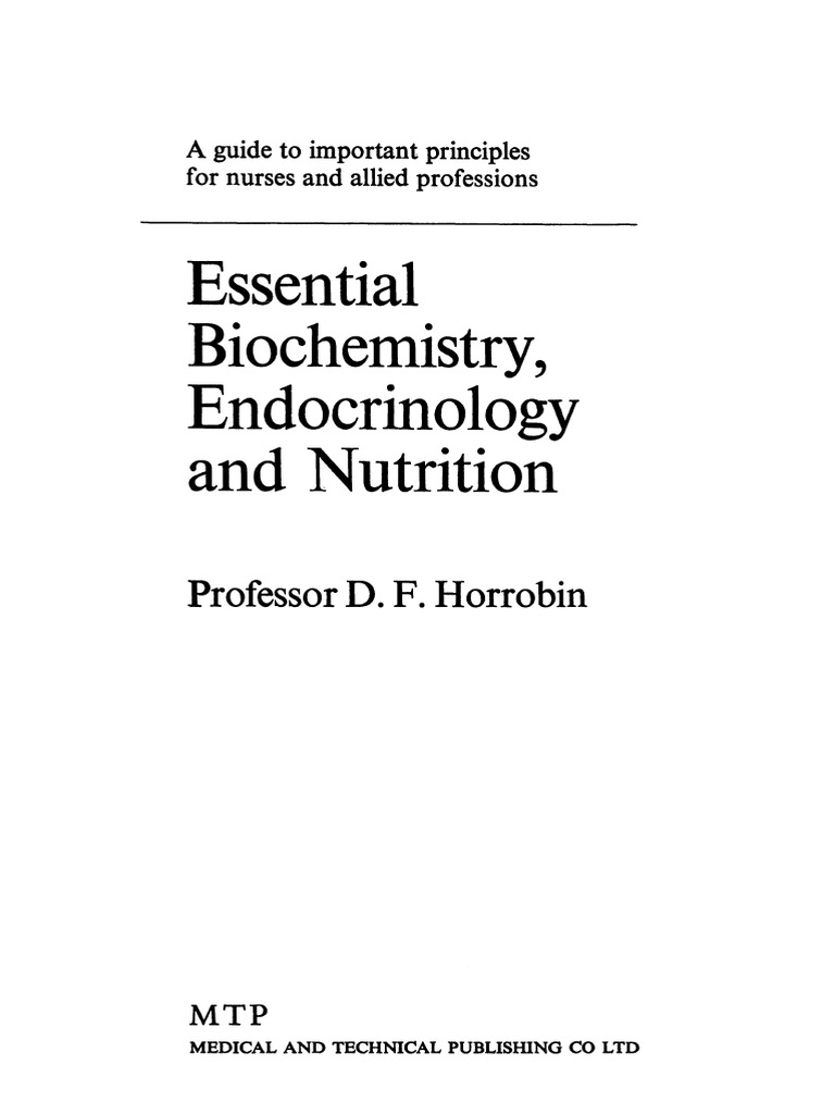 essential-biochemistry-endocrinology-and-nutrition-by-professor-d-f
