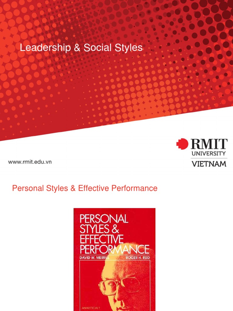 Social Styles PDF | Download Free PDF | Nonverbal Communication ...
