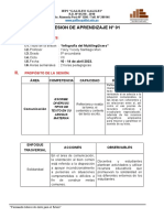 Sesion 1 - 5to - Lenguaje