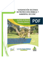 Adquisicion de Zonas Proteccion Hidrica y Ambiental de Chia PDF