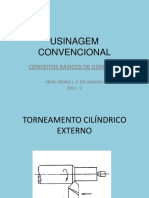 Usinagem Convencional: Conceitos Básicos de Usinagem