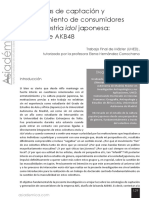 EstrategiasDeCaptacionYMantenimientoDeConsumidores-El Caso de AKB48