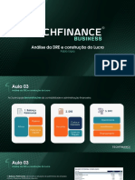 DRE e DFC de empresa de tecnologia financeira