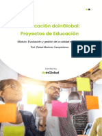 Evaluación y Gestión de Calidad Educativa