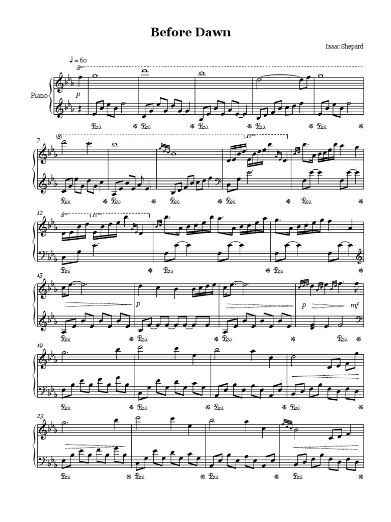 Isaac Shepard Before Dawn