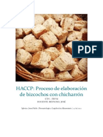 HACCP - Análisis de Peligros y de Puntos Críticos de Control - Proceso de elaboración de bizcochos con chicharrón