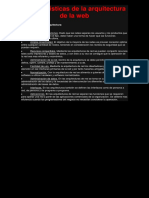 Caracteristicas de La Arquitectura de La Web - Docx 1 PDF
