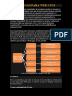 Calidad de Una Aplicacion Web PDF