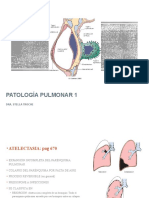 Patología pulmonar: atelectasia y EPOC