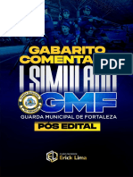 Gabarito I Simulado Geral GMF - Pós Edital PDF