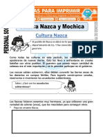 Ficha de Cultura Nazca para Segundo de Primaria PDF