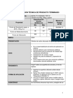 Ficha Tecnica Cilindro Asfalto Oxidado Tipo IV PDF