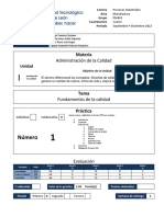 Administración de La Calidad