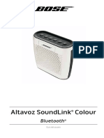 Manual Instrucciones Caracteristicas Soundlink Color