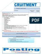 Vacancy Poster PDF