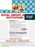 Social Influence of Groups