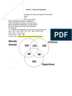 Solución Tarea 2 - Teoría de Conjuntos